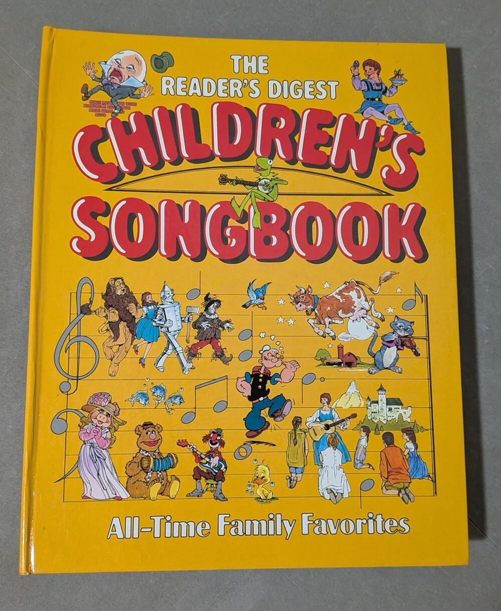 The Reader's Digest Children's Songbook All Time Family Favorites Hardcover '93
